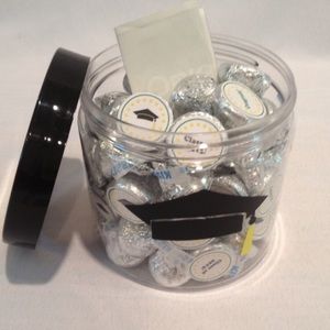 5 Custom Graduation Jars With Custom Stickers